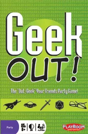 Geek Out board game box cover
