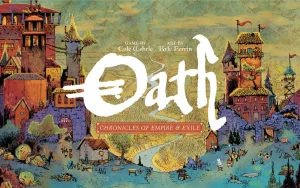 Oath board game box cover