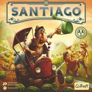 Santiago board game cover art