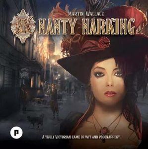 Nanty Narking board game box cover art