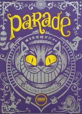 Parade card game box cover art