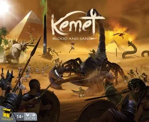 Kemet Blood and Sand board game box cover