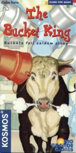 The Bucket King board game cover art