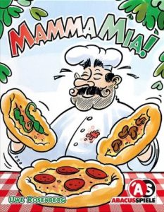 Mamma Mia! board game box cover