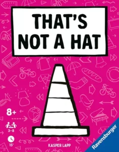 That's Not a Hat board game box cover